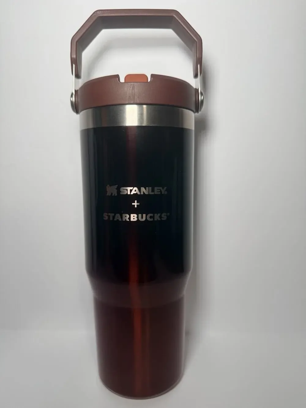 Stanley X Starbucks Indonesia Valentine CHOCO 30oz IceFlow Flip Straw Tumbler - Picture 1 of 6